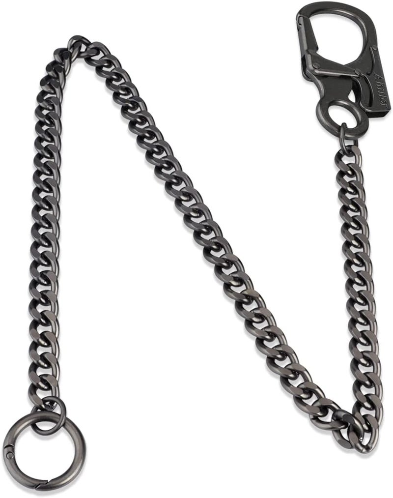 Ahiller Biker Wallet Chain, Heavy Duty Pocket Chain with Round Clasp, Men Chains for Keys, Jeans, Pants, Purse and Handbag - Image 1